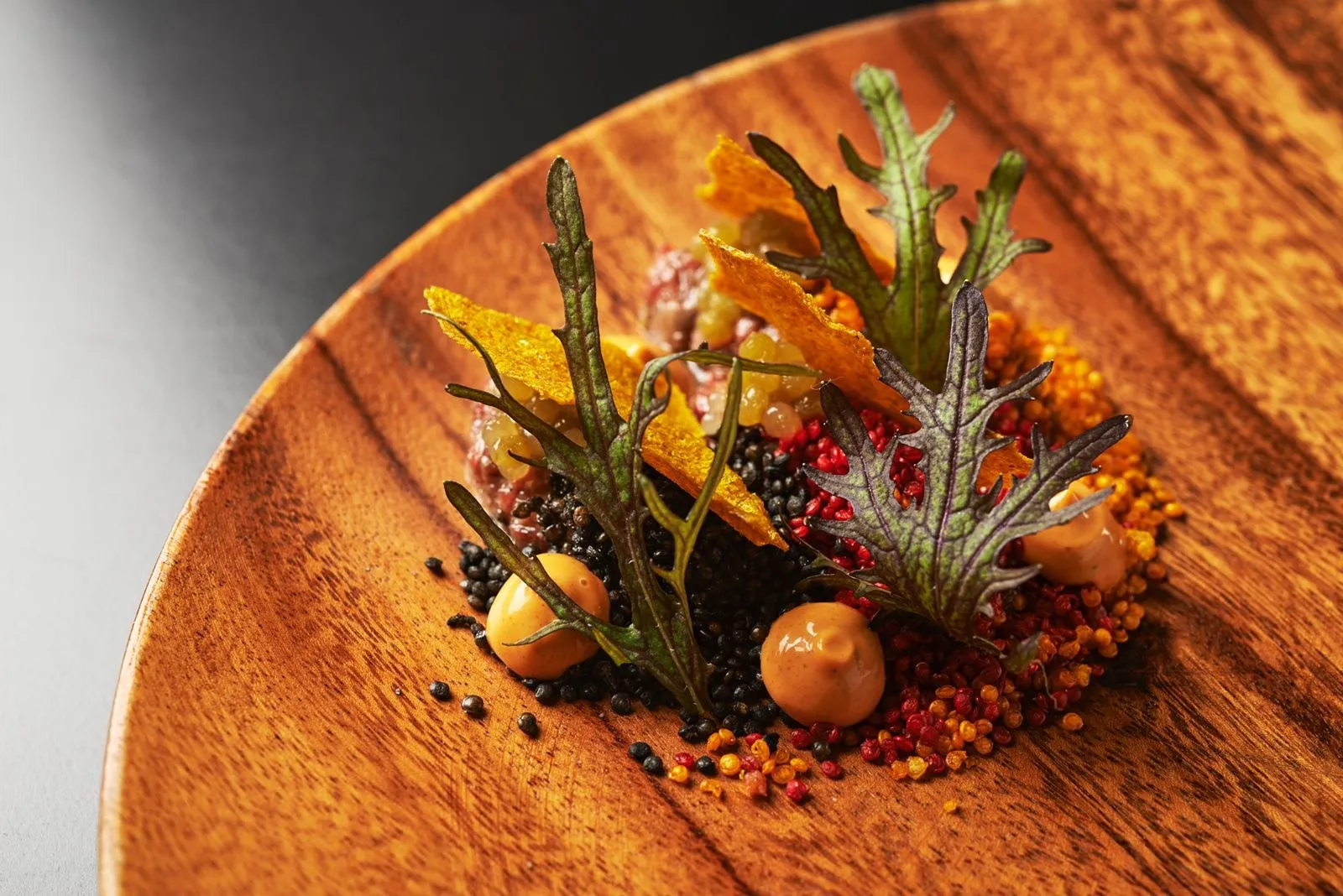 Plato de crudo de llama, El Baqueano